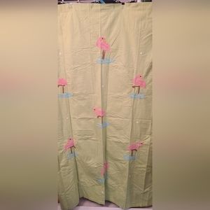 Flamingo shower curtain